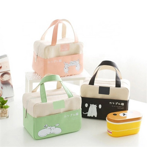 Fancy Customized Food Cooler Bag Reusable Durable Cute Style Insulated Soft Hign Quality Keep Thermal Kids Lunch Bag