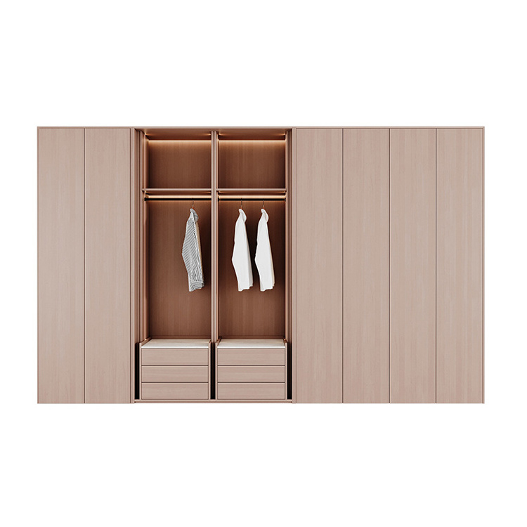 MCZ wardrobe bedroom wholesale China Suppliers Custom Wardrobe Closet solid Wooden Wardrobes