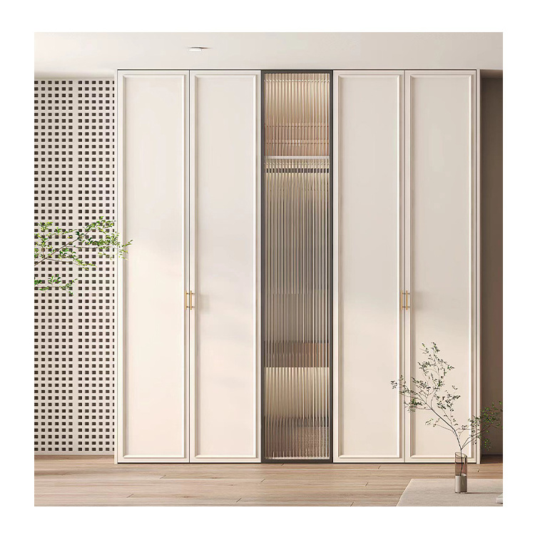 bedroom furniture design armoire custom sliding door walk in modern wardrobe closet