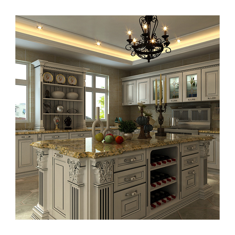 Kitchen Cabinet Vendor Modular Pantry Modern Wood Design Furniture Kitchen Cabinet