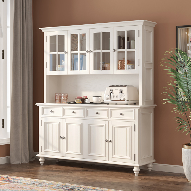 Sideboard Cabinet with Storage Modern Coffee Bar Cabinet with Drawers and Shelves