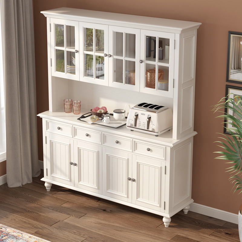 Sideboard Cabinet with Storage Modern Coffee Bar Cabinet with Drawers and Shelves