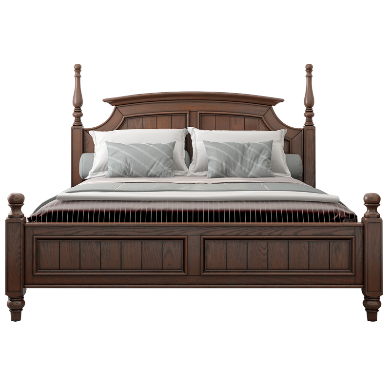 Cheap solid teak wood bed frame furniture liberty solid teak wood bed for indoor bedroom furniture