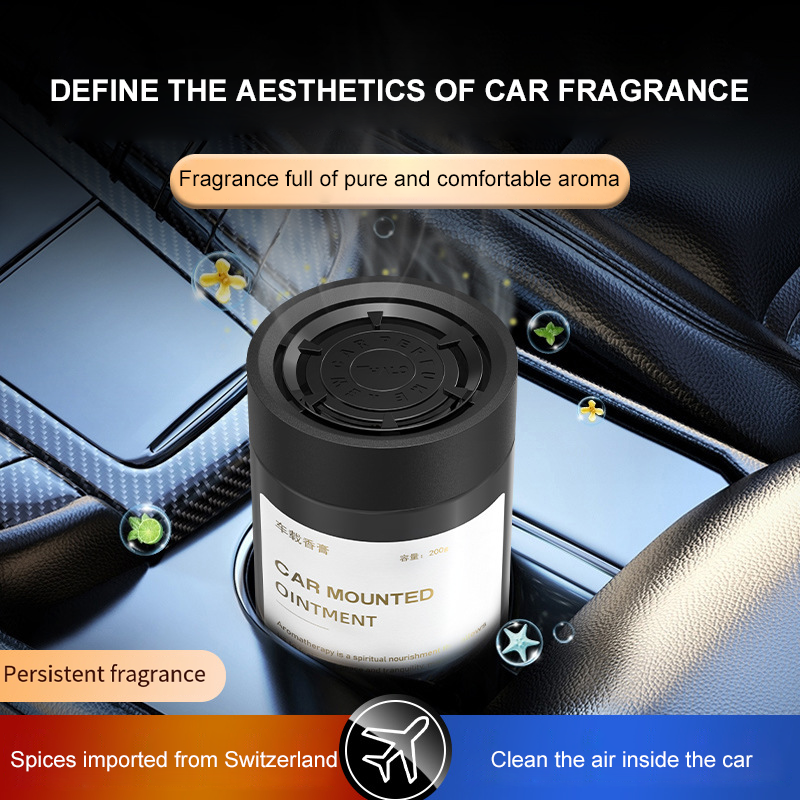 Portable Fragrance Odor Removal Car Diffuser Air Freshener Car Air Freshener Gel Lavender