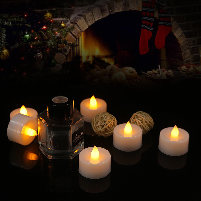 Hot Selling Wedding Parties Decor Electric Tealight Warm White Electronic Candle Led Tea Candle