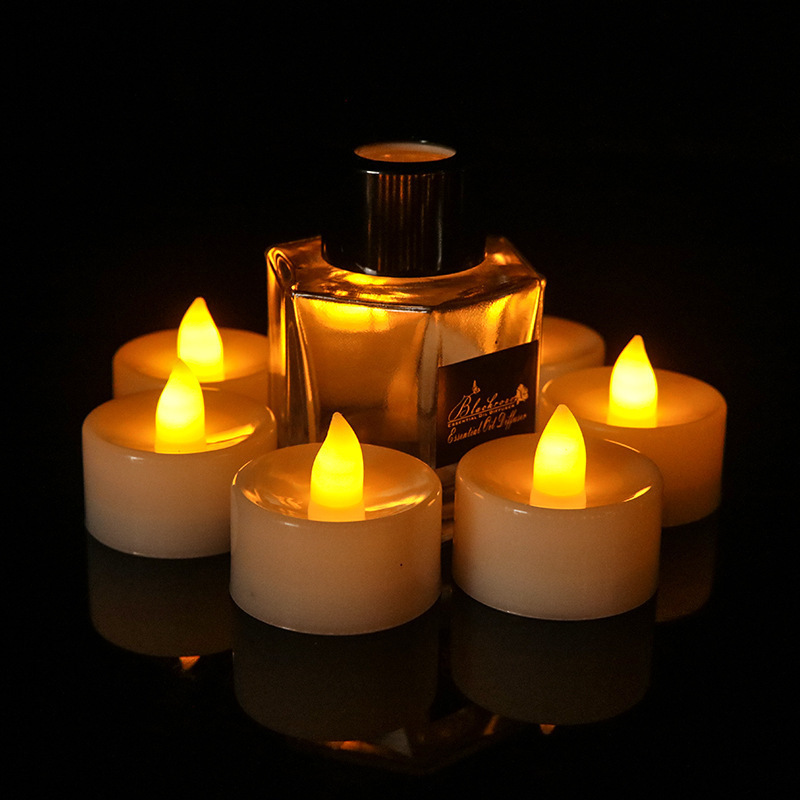 Hot Selling Wedding Parties Decor Electric Tealight Warm White Electronic Candle Led Tea Candle