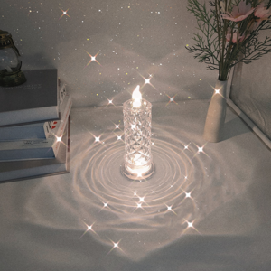 Wholesale Halloween Stick Romantic Real Battery Operated LED Flameless Candle For Party Valentine's Day