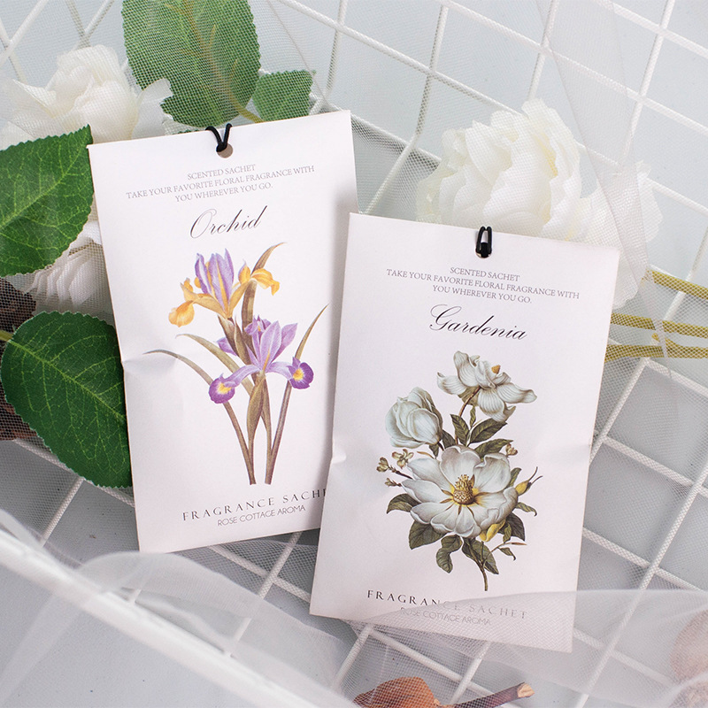 Deodorizing Floral Series Wardrobe Scented Drawer Sachets Fragrance Bag