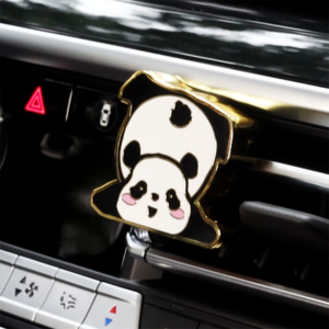 Cute Panda Air Freshening Organic Fragrance Oil Car Aroma Diffuser Special Gift Air Freshening