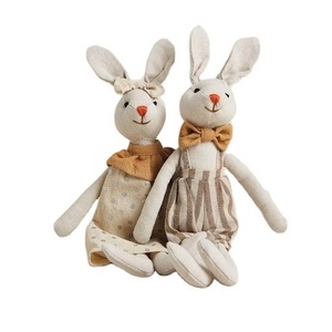 Wholesale Rabbit doll doll Stuffed toy sleeping pillow cute children birthday gift pacify small doll