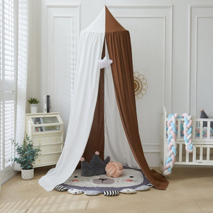 Dome crib curtain shading windscreen bed curtain Children's bedhead mosquito net