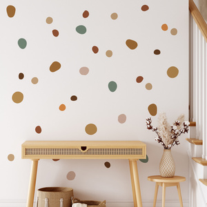 Polka Dots Wall Stickers Circle Wall Decal for Kids Bedroom Living Room Classroom Decor Removable PVC Wall Stickers