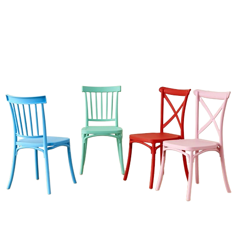 School Kindergarten Kids Furniture Plastic Baby Colorful Children Indoor children's chairs chiavarina Leisure Windsor Chair