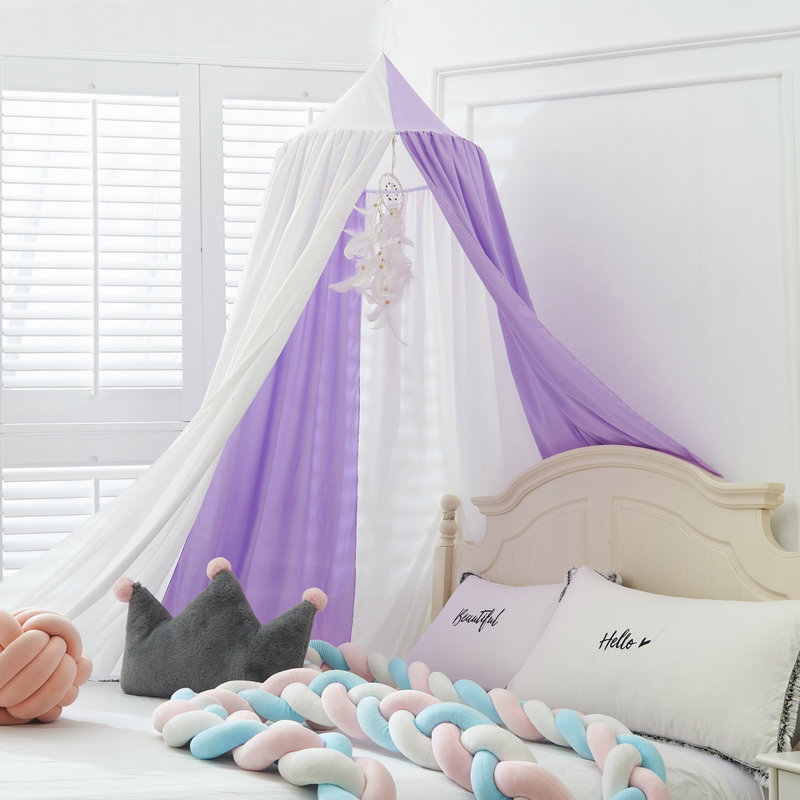 Dome crib curtain shading windscreen bed curtain Children's bedhead mosquito net