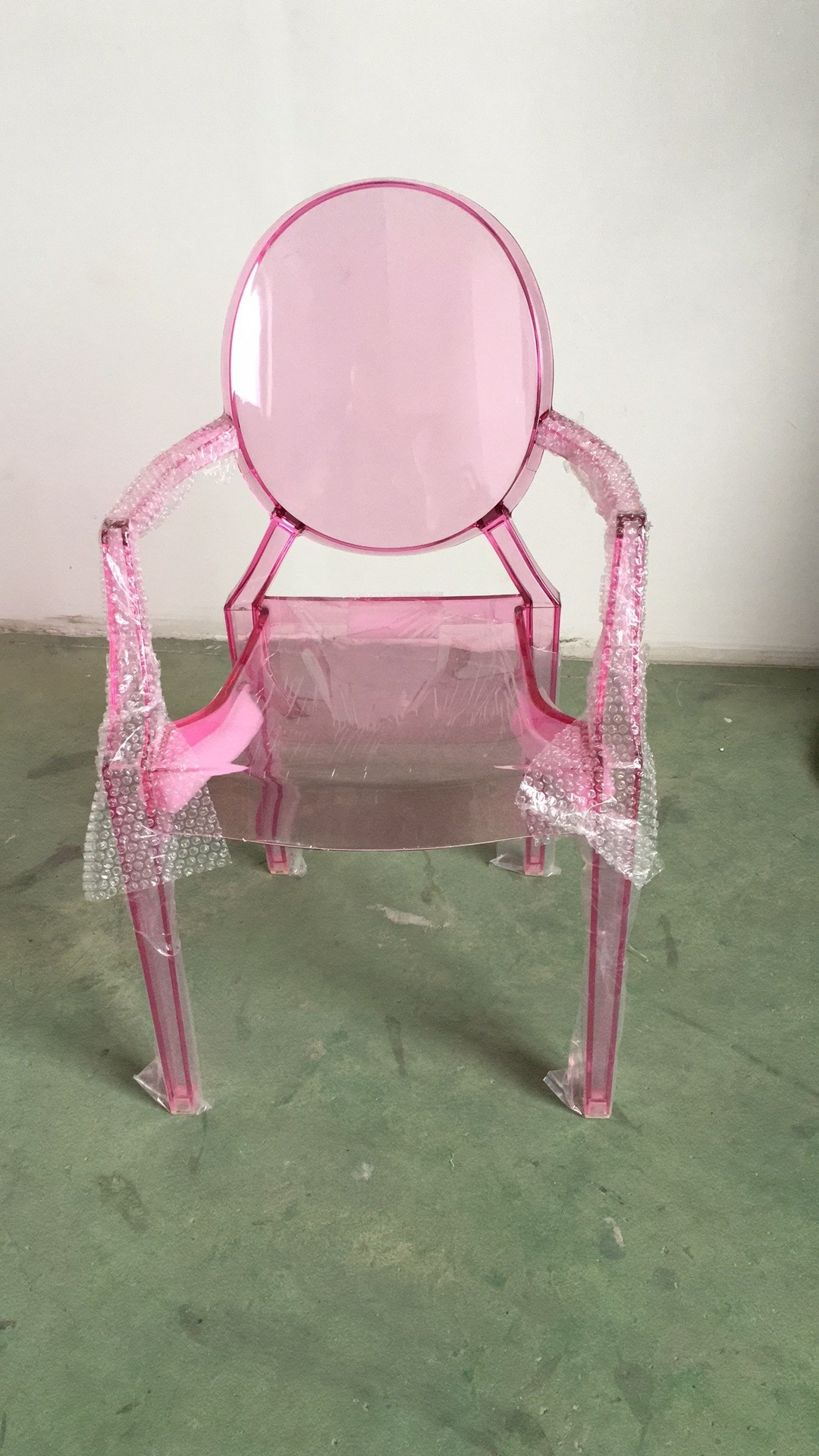 Wholesale Sillas Transparente Victorian Plastic Acrylic Banquet Event Crystal Clear Transparent Ghost Chair