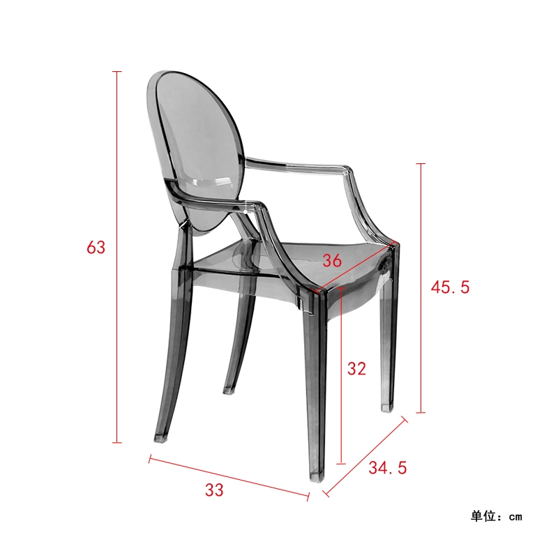 Wholesale Sillas Transparente Victorian Plastic Acrylic Banquet Event Crystal Clear Transparent Ghost Chair