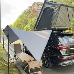 Hot Selling SUV 4x4 Car Skylight Waterproof Hard Shell Roof Top Tent For D Camping Aluminum Rooftop Tent With Annex