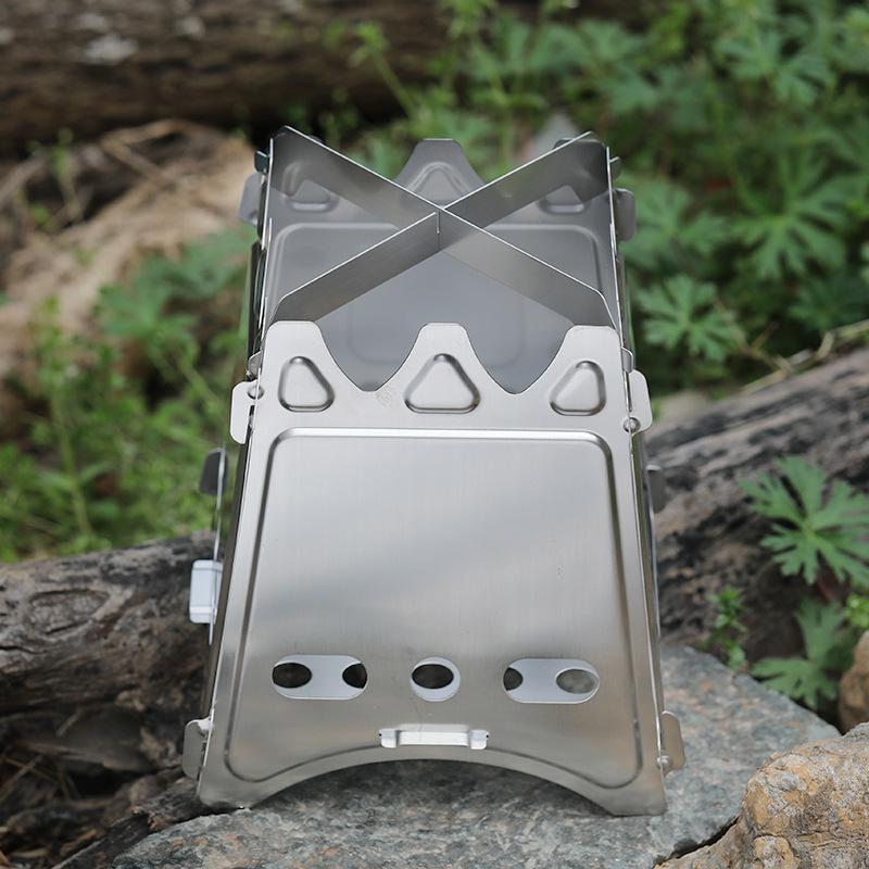 Portable 1400ml Cooking System Outdoor Hiking Stove Heat Exchanger Pot Propane Gas Burners Gas Camp Stove