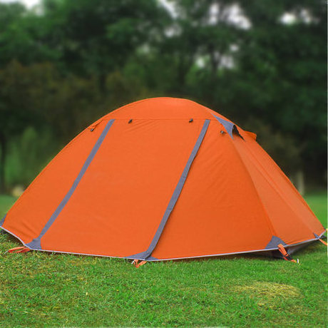 2-4 Person Camping  Outdoor Waterproof Family Large Tents 2-4 people Easy Setup Tent with Porch Double Layer Hiking Tent