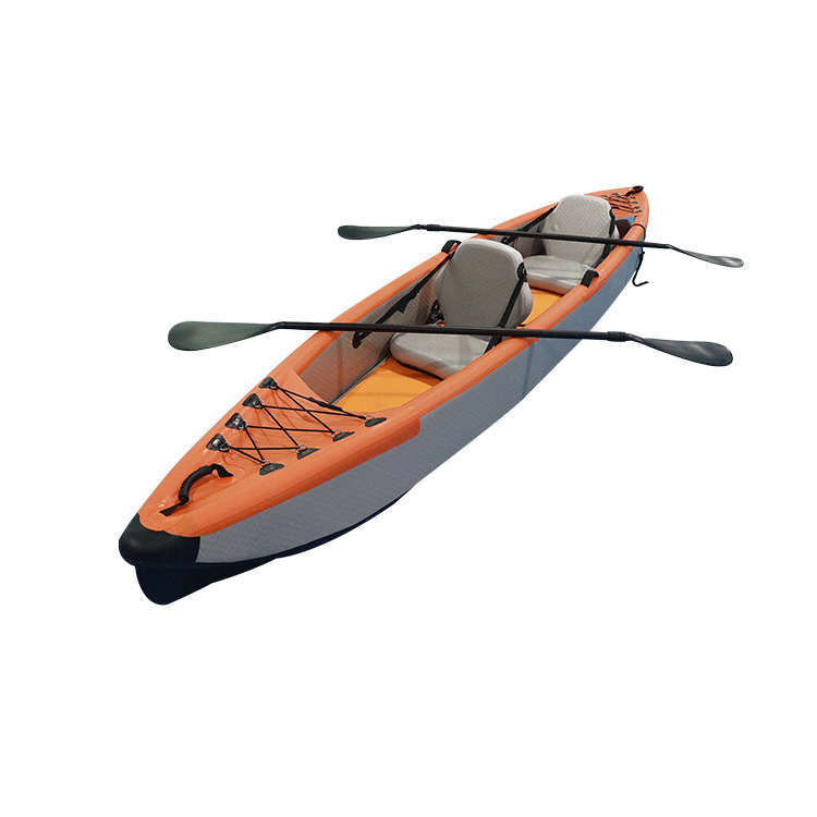 New Hot Sale 2 person Hydro-Force Lite-Rapid X2  Inflatable Kayak Set Boat