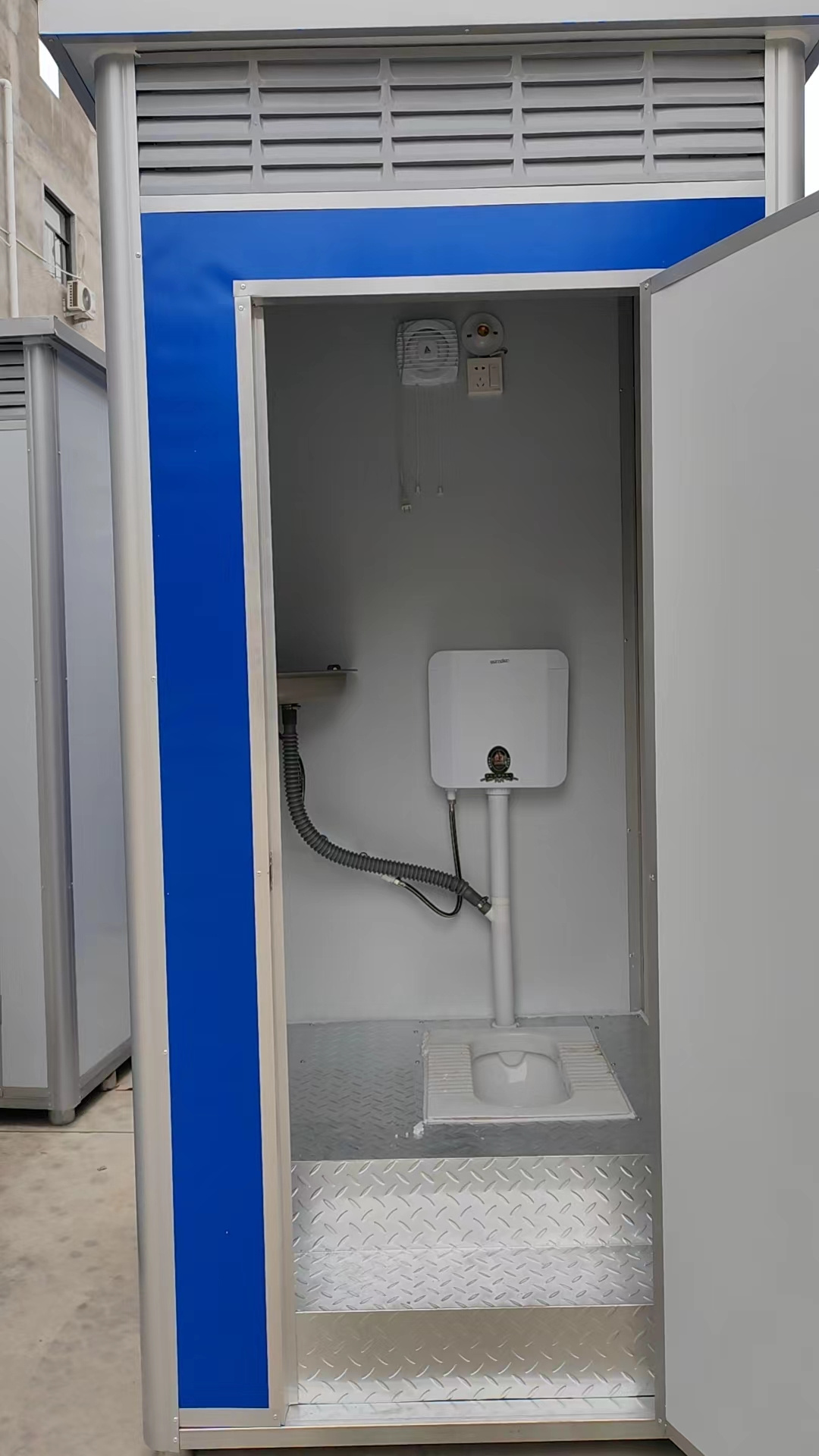 portable bathroom unit shower and toilet jakarta with trailer indoor