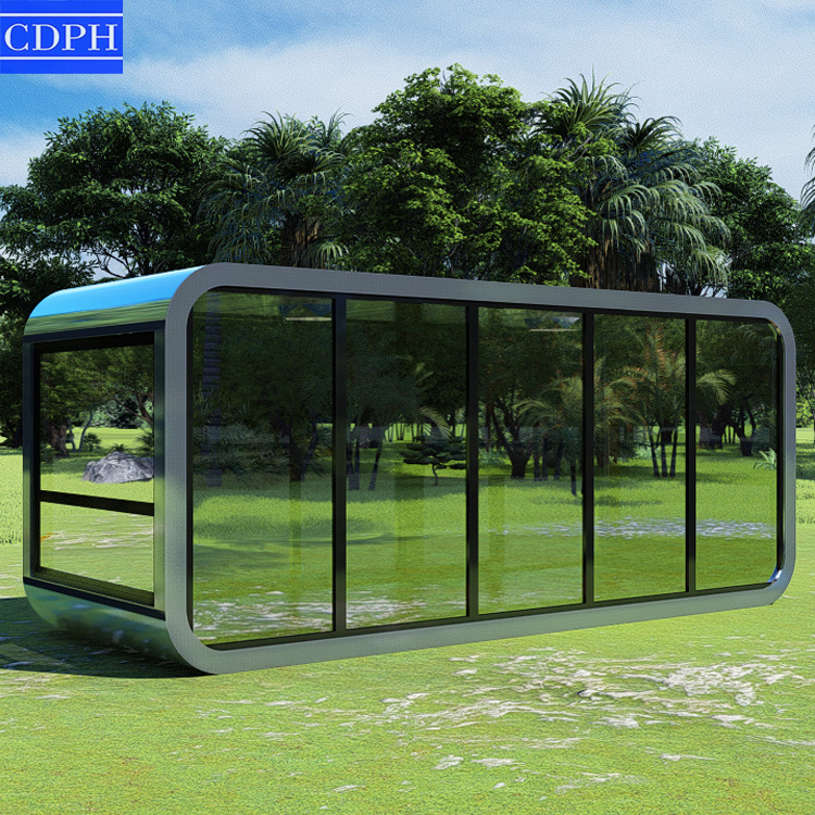 new glass mobile houses ready mobile office modular restaurant buildings pop up tent house living pod for sale