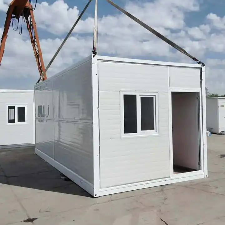 prefab pop up houses modern foldable container house with toilet