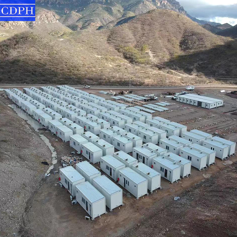 CDPH labor camp casas prefabricadas modernas houses home units restaurant container prefab office pod