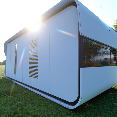 CDPH New Design Malaysia Portable Prefab Flat Pack Container Houses assembly residential modular Homes Construction Apple pod