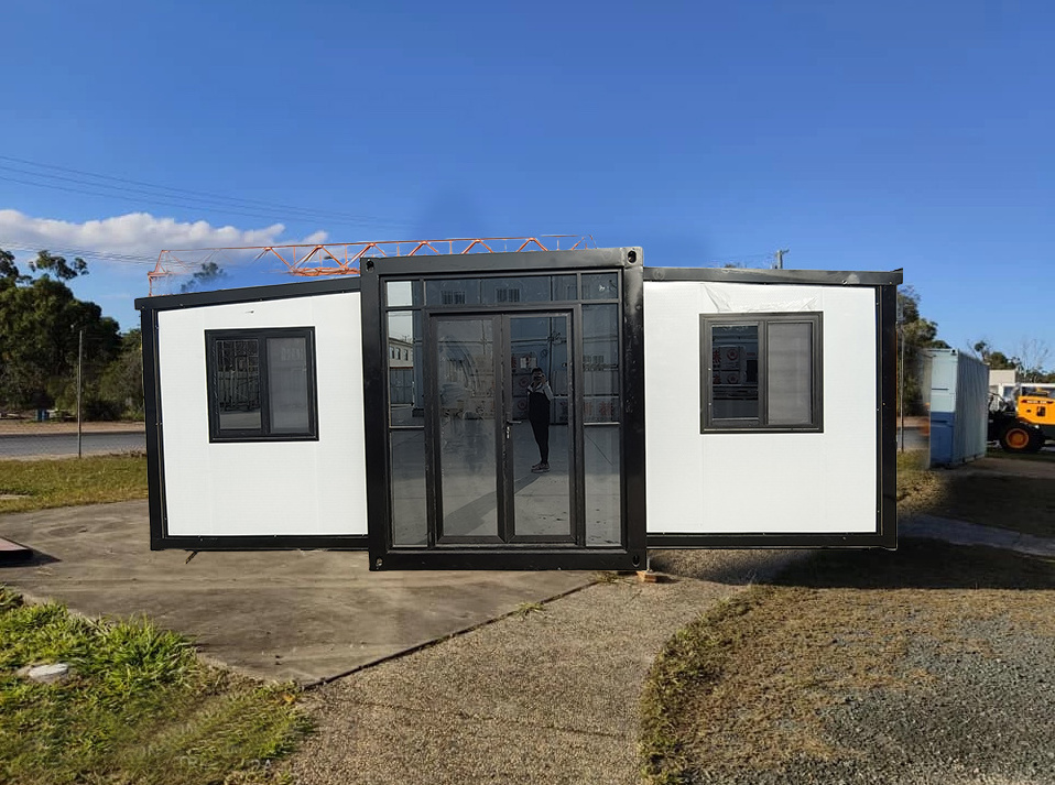 Insulated 40ft 20ft Waterproof Prefab Mobile Home 2 3 4 5 Bedroom Granny Flat Villa Prefabricated Expandable Container House