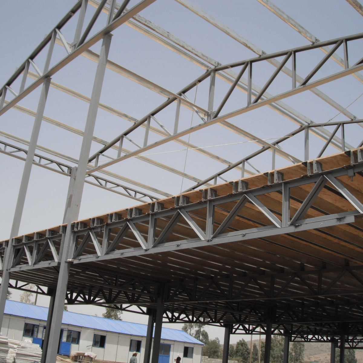 cheap prefabricated prefab steel structure farm storage workshop warehouse metal building kits