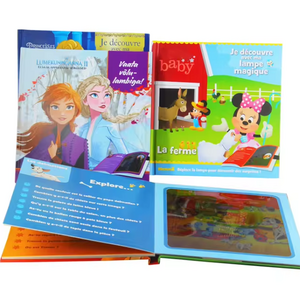 Fast Production Custom Printing Children Story Flashlight Book Colorful Comic Hardcover Softcover Book For Kid