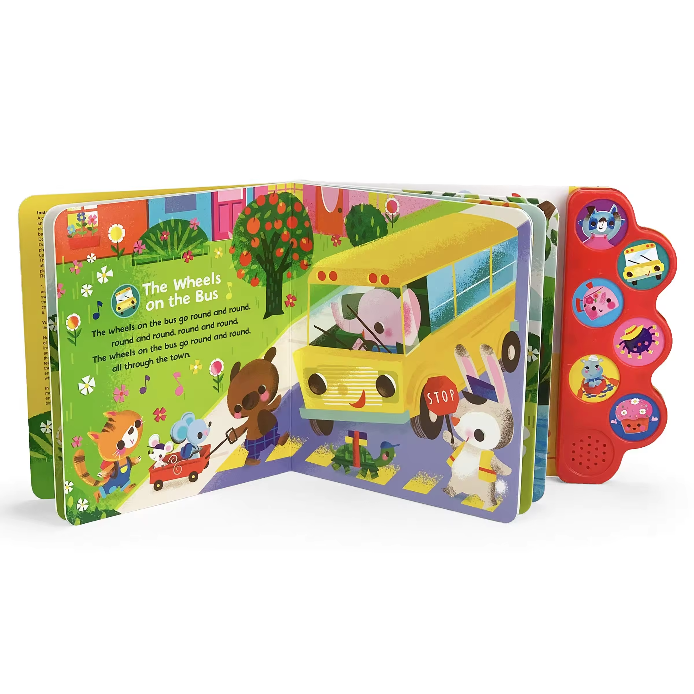 Hot Selling Children's Music Button Early Educational Music Note Customized Eco-friendly Module Book Printing