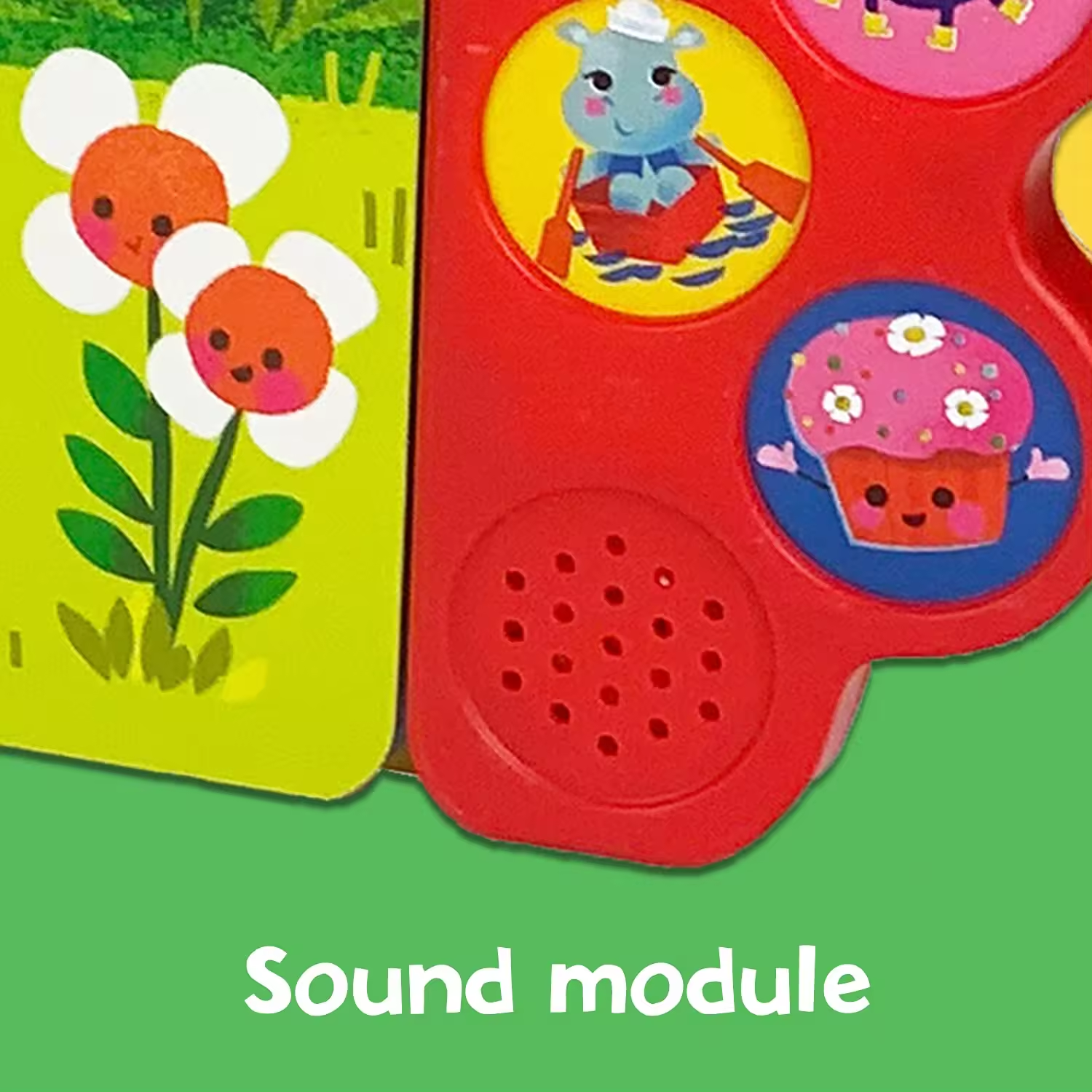 Hot Selling Children's Music Button Early Educational Music Note Customized Eco-friendly Module Book Printing