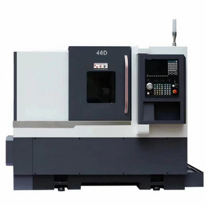 Precision Slanting Bed Cnc Lathe Machine Auto Feeder Cnc  Machinery Industrial Metal Cnc Lathe