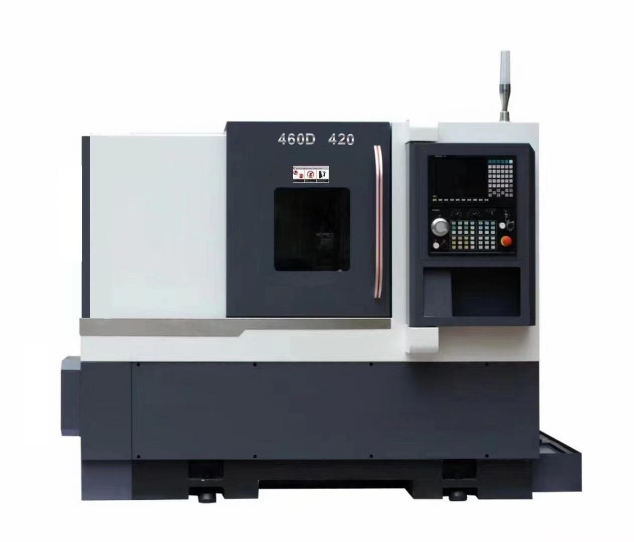 Precision Slanting Bed Cnc Lathe Machine Auto Feeder Cnc  Machinery Industrial Metal Cnc Lathe