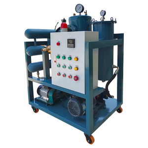 Small Hydraulic Oil Filter Machine for Purifying Industrial Diesel Waste Transformer Oil Lubricating Waste Oil Equipment