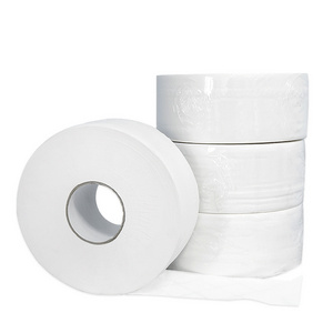 OEM Customized Jumbo roll toilet paper Wholesale White Bleached Soft Virgin Bamboo Toilet Paper