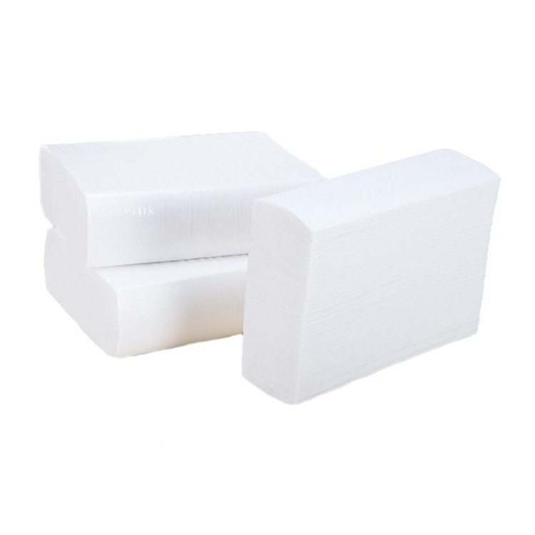 OEM Strong Absorbabillty Wood Pulp Embossed Interfolded paper towel Multifold Z V N Fold Tissue Paper Hand Towels