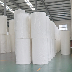 Jumbo Mother Reel 1 2 3 ply Jumbo Roll for Making Toilet Paper Factory bleached white Virgin Bamboo Pulp Toilet Tissue