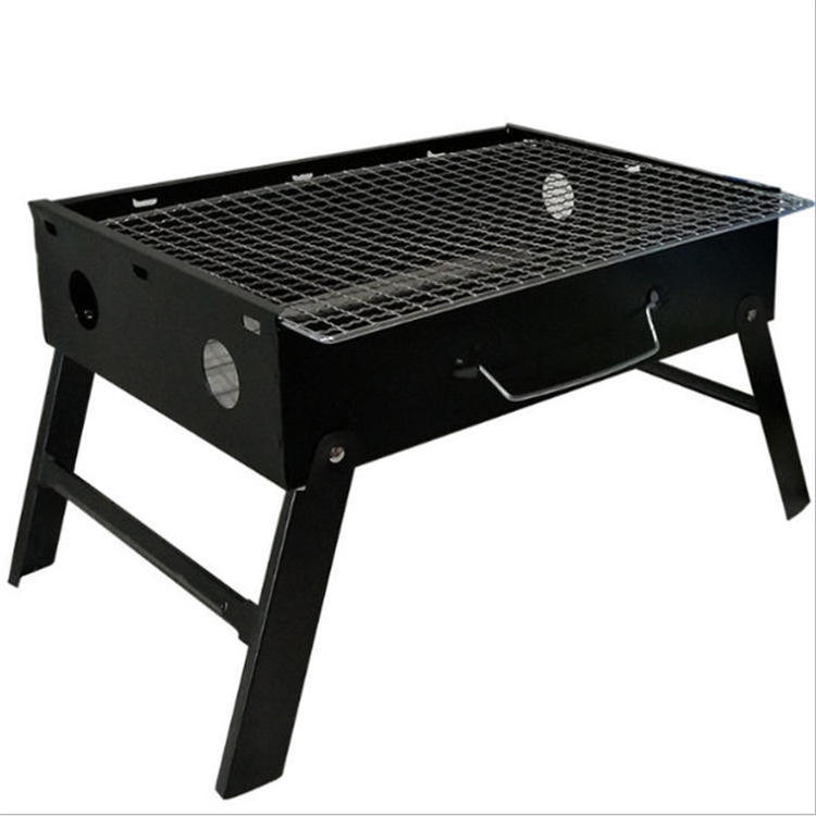 Wholesale Stainless Steel Bbq Grill Portable Camping Foldable Charcoal Oven Barbecue Grill