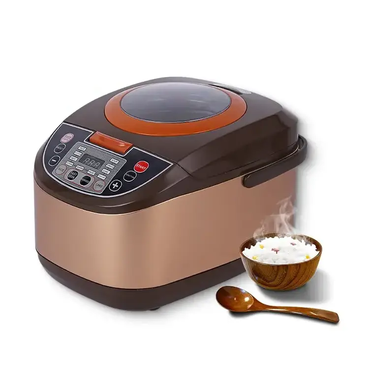 factory wholesale digital multifunctional silver crest stainless steel inner pot pressure electric rice cooker