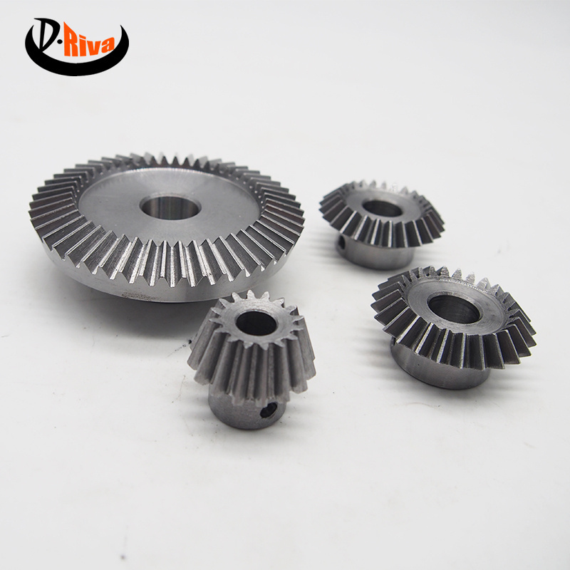 Double Layer Bevel Gearsbevel Gear Tungsten Steel Alloy PM Parts Crown 12t Teeth 08m Metal Gear for Automotive Use