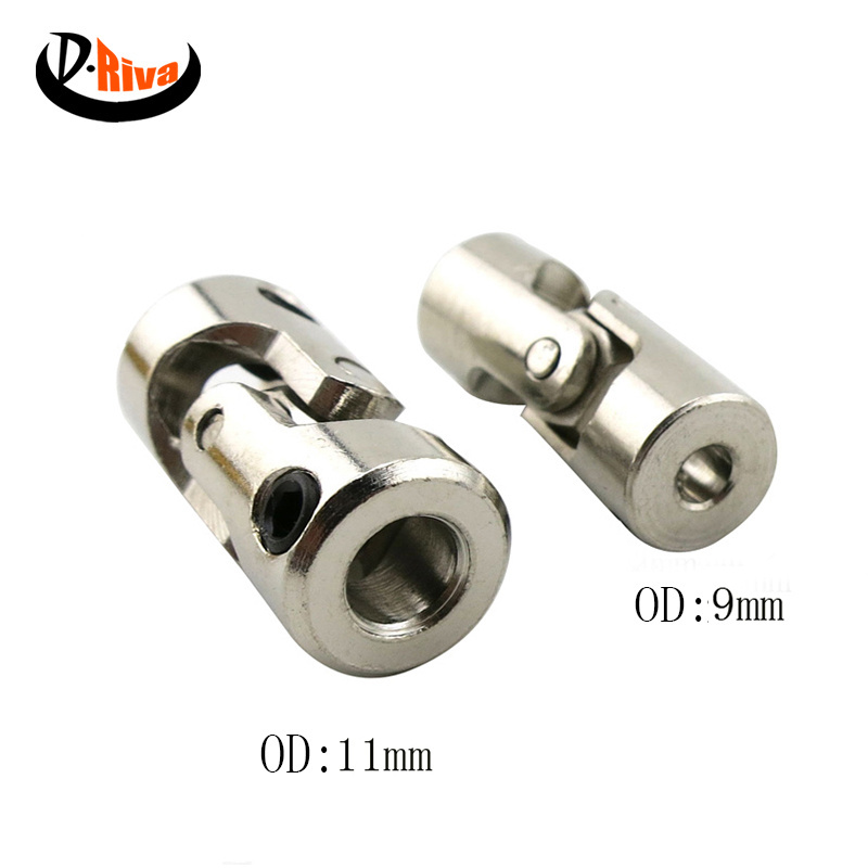 2mm 2.3mm 3mm 3.17mm 4mm 5mm 6mm 8mm 10mm RC Car Boat Model miniature Universal Cardan Couplings Joint