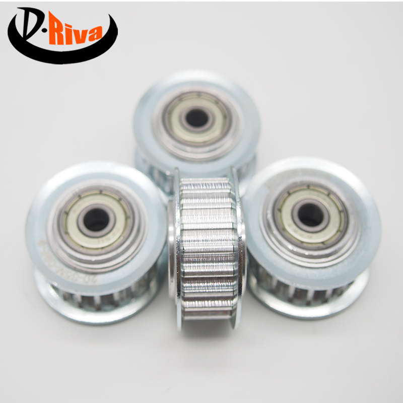 Wholesale Htd 3m 5m 8m 14m Taper Bush Timing Belt Pulley Sheave Steel Aluminum Toothed Timing Pulleys Wheels