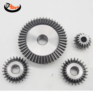 Double Layer Bevel Gearsbevel Gear Tungsten Steel Alloy PM Parts Crown 12t Teeth 08m Metal Gear for Automotive Use