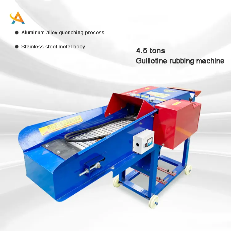 Alfalfa Grass Chopping Machine Dry and Wet Grass Cutting Crushing Machine Animal Feed Silage Corn Stalks Chopper