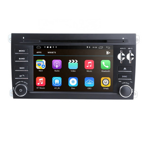 7 Inch 2Din 1080P IPS Touch Screen Car DVD Player With GPS Navigation Fit For Porsche Cayenne