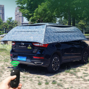 2023 New BIENTE Automatic Car Roof Umbrella Sunshade With Remote Control Car Parking Shade Car Umbrella