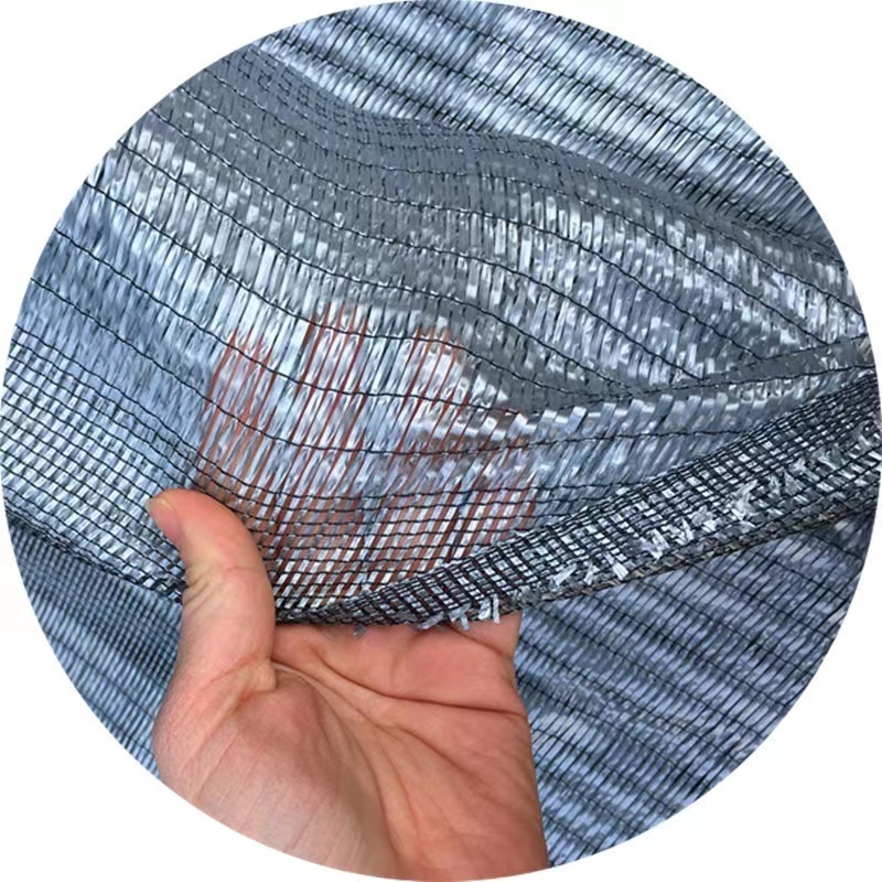 Knitting Technology Agricultural Anti-UV Shade Net for Greenhouse 35% 45% 65% 75% 85% 90% Shading Ratio with Flat Plastic Wire